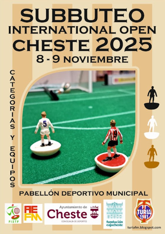 IO Valencia 2025 Subbuteo Table Soccer